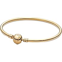 【早い者勝ち】 Pandora ピンクゴールド バングル PANDORA（パンドラ）の「Pandora Moments バングル （ピンク